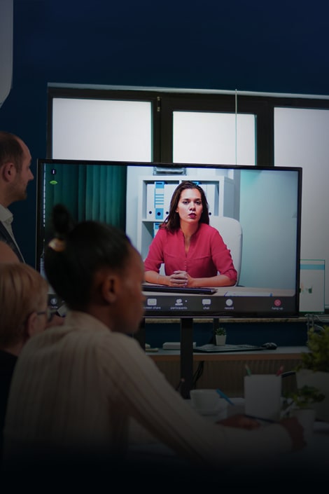Audio video conferencing